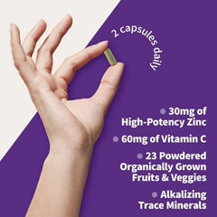 Vitamin Code Raw Zinc 60 Capsules