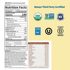 Raw Organic Protein Powder - Vanilla Chai